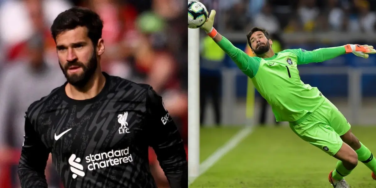Alisson Becker in Liverpool and Brazil.