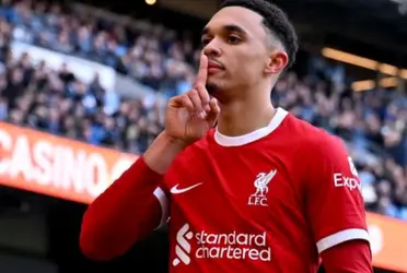 Alexander-Arnold scored a late goal equalizer against City 