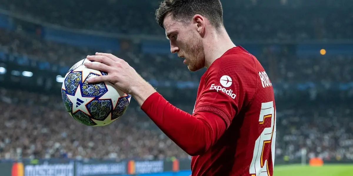 Andrew Robertson has been linked with a possible exit from Anfield