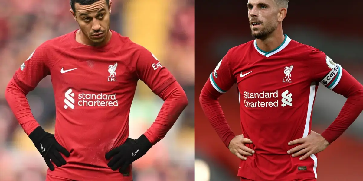 Both Jordan Henderson and Thiago Alcantara have been linked with a possible exit from Liverpool this summer