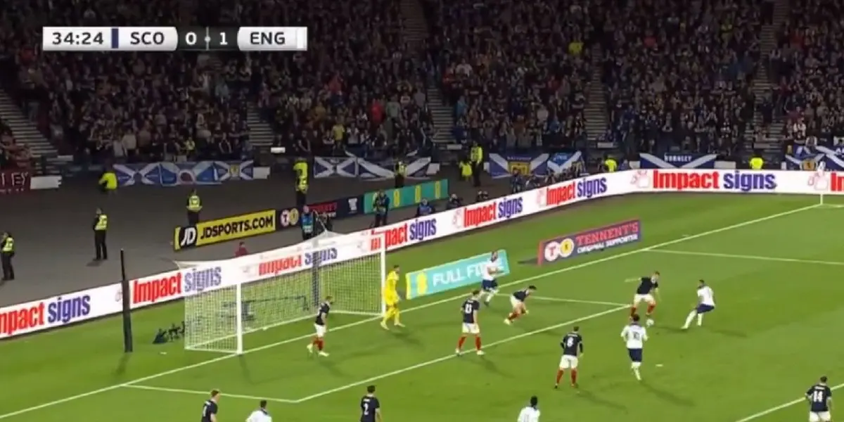 England are already 2-0 up on Scotland in a friendly game 