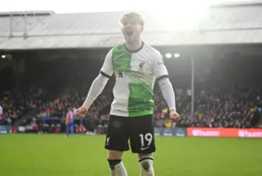 Harvey Elliott picked up the ball and struck the post to complete Liverpool's ninth comeback of the season