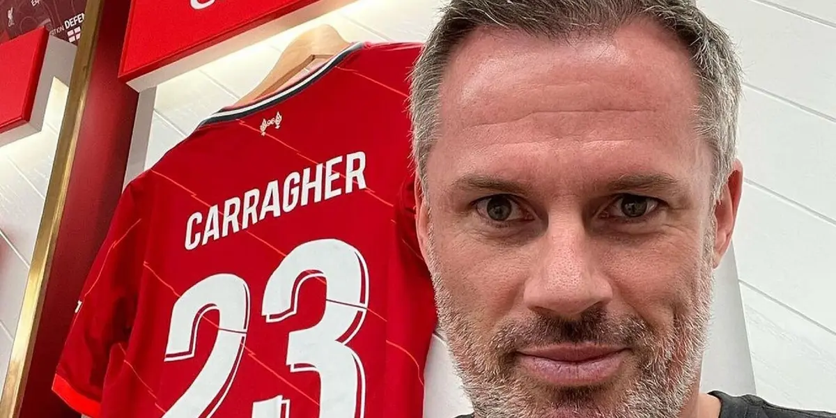 Jamie Carragher snatched a cell phone from an autistic child when he was filming him