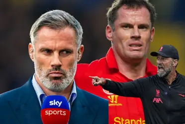 Jamie Carragher talked about Liverpool's big moment and this was his response