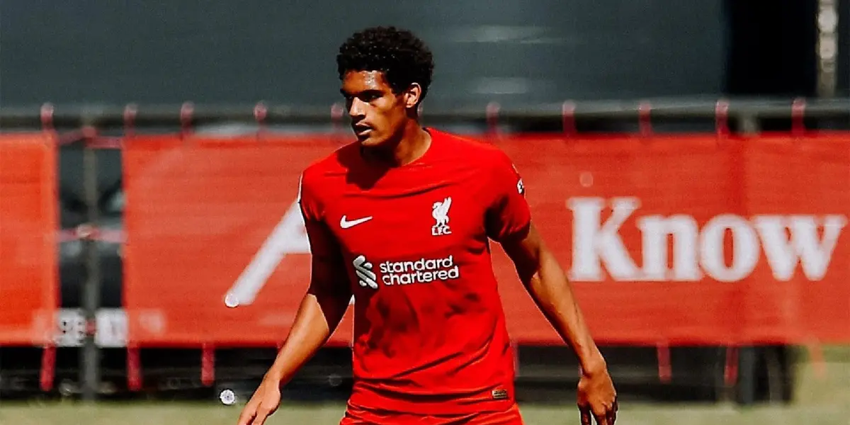 Jarell Quansah looks for Liverpool to keep a clean sheet against Tottenham.