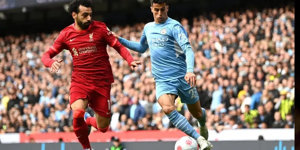 Luis Diaz set up Carvalho for Liverpool's second goal to win the FA Community Shield.