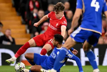 The Reds ended the first half on the losing side against Leicester in the Carabao Cup