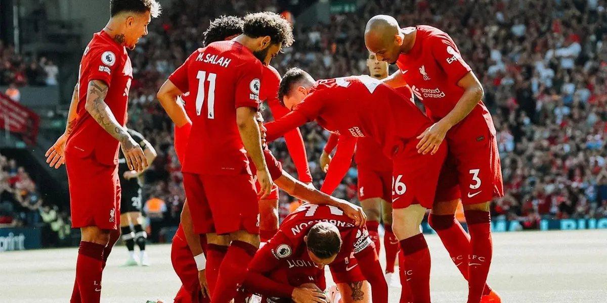 The Reds equalled a Premier League winning record to seal their first top-flight victory of the 2022-23 season.