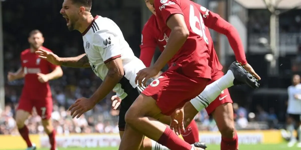 Virgil van Dijk fouled Aleksandar Mitrovic during Liverpool's draw with Fulham.