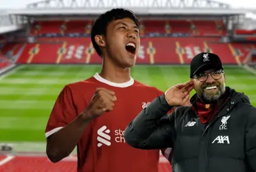 Wataru Endo was already presented as Liverpool's reinforcement and these were his first words