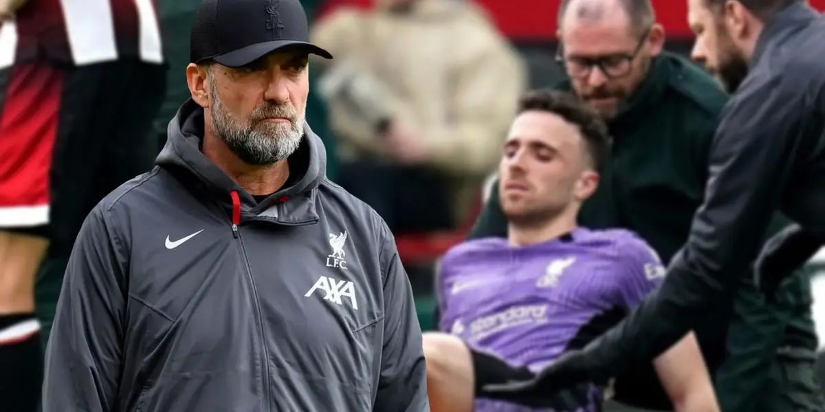  Diogo Jota injured and Klopp angry