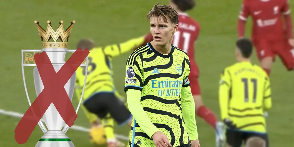 Odegaard very worried