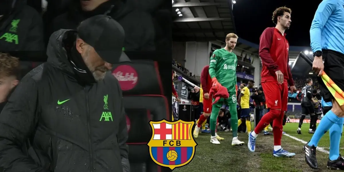 In the middle of Liverpool's game against Saint Gilloise, a rumour emerged