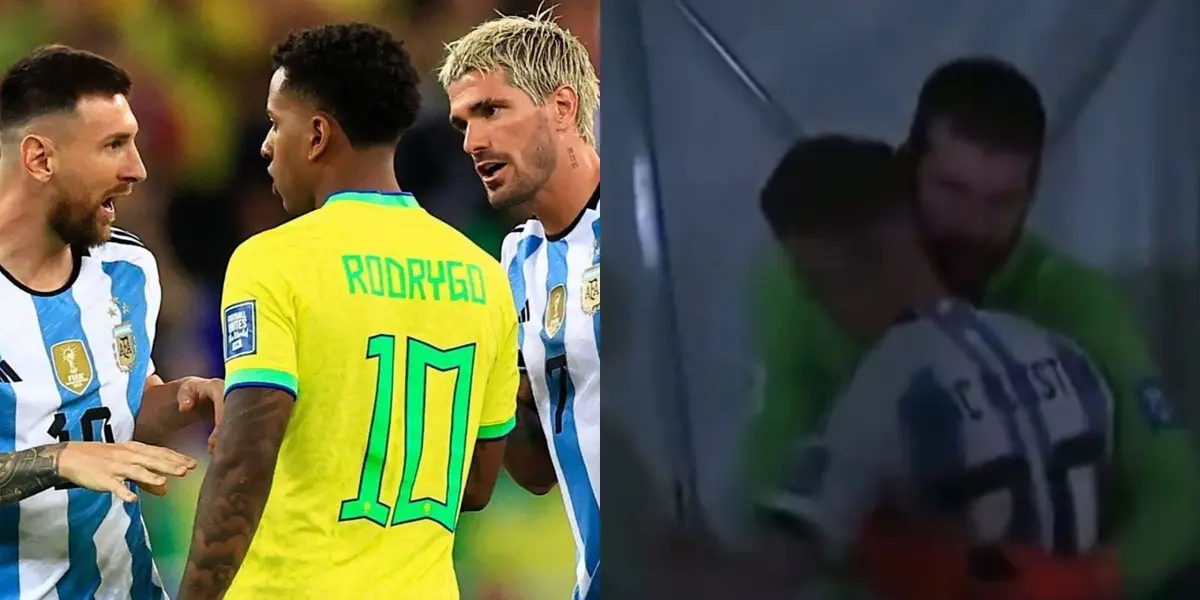 It was a very tense match in South America.