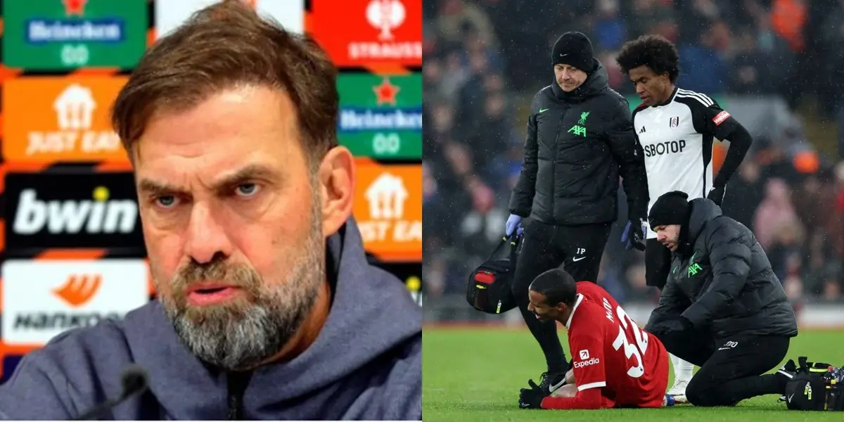 Joel Matip's injury is more serious than expected after leaving the game against Fulham