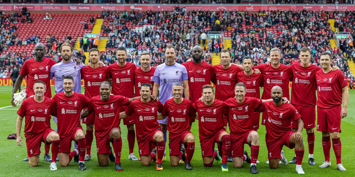 Liverpool's stadium hosted a nostalgia-filled English derby