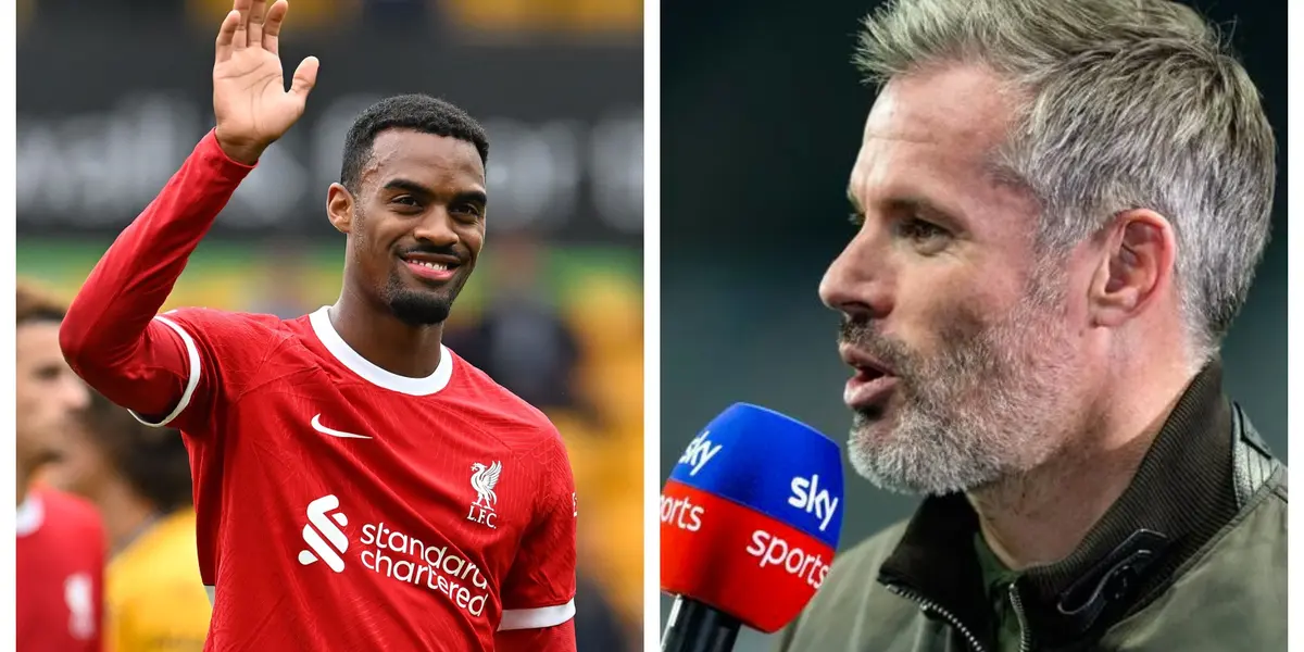 The former Liverpool player talked about Gravenberch's current moment at Merseyside