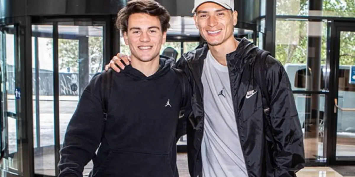 The Red's star showed off a picture on social media with a player from arch-rivals Manchester United