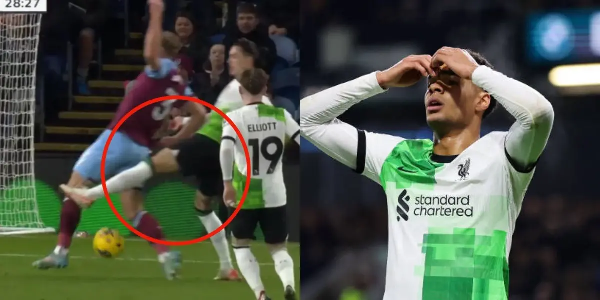 The refereeing errors against Liverpool