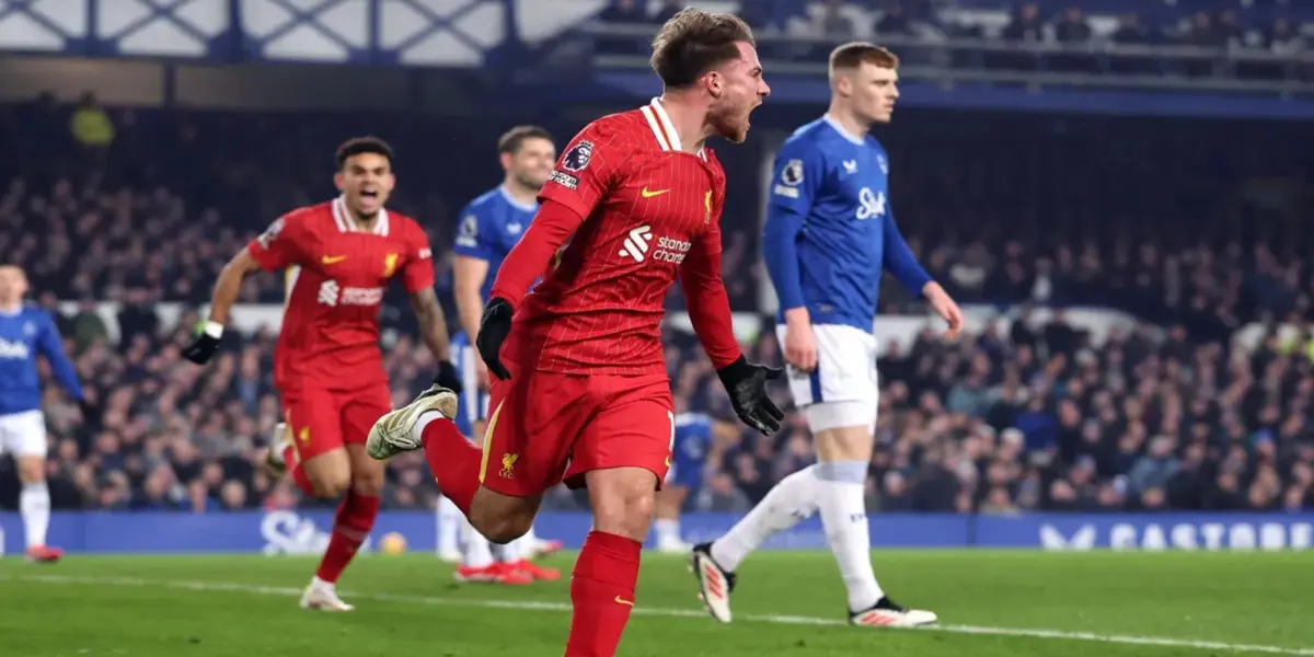 Alexis Mac Allister's header equalised the classic between Everton and Liverpool