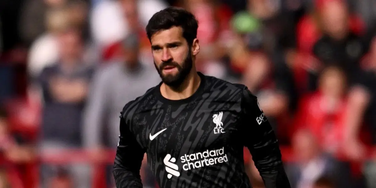 Alisson could lose a competitor in Liverpool's goal