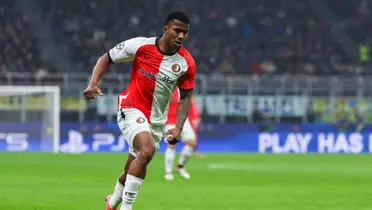 Arne Slot gave the teenager his senior European debut last season