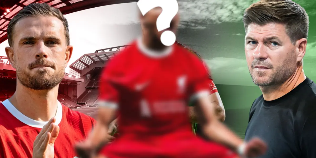 Hendo with Gerrard and an unknown player