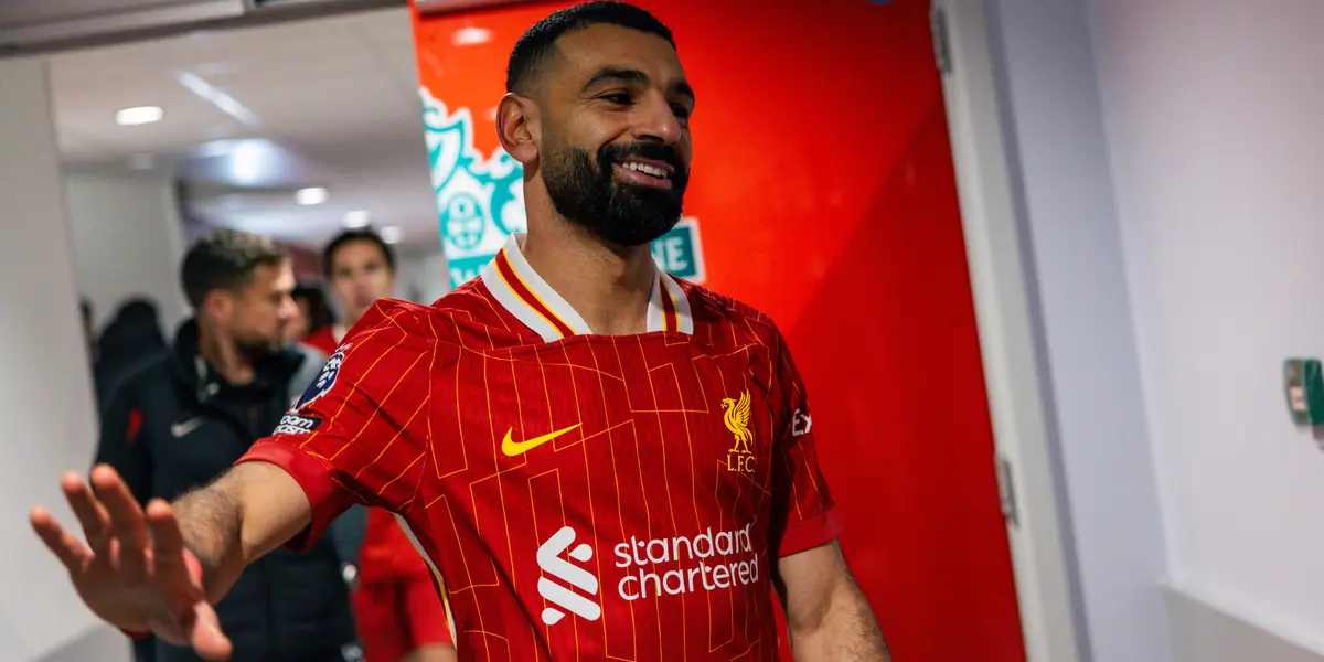 Mohamed Salah in Liverpool.