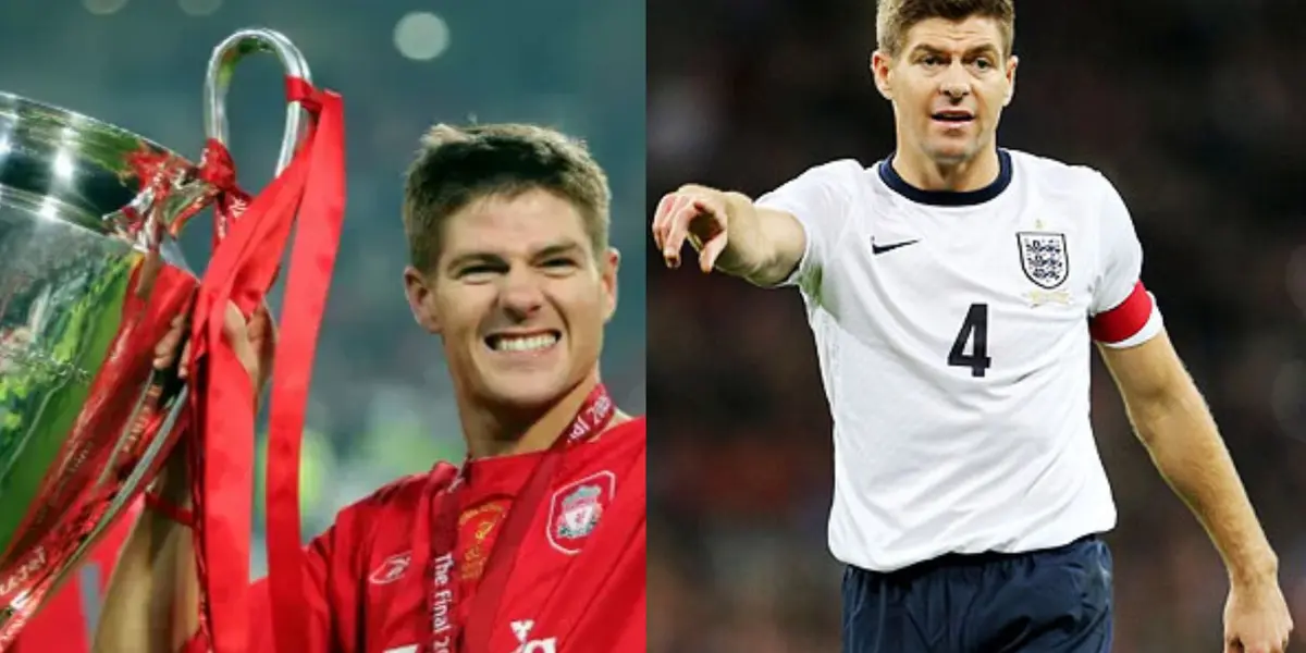 Steven Gerrard in Liverpool and England.