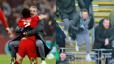 A video has gone viral on social media of Darwin Nunez celebrating Virgil Van Dijk's goal