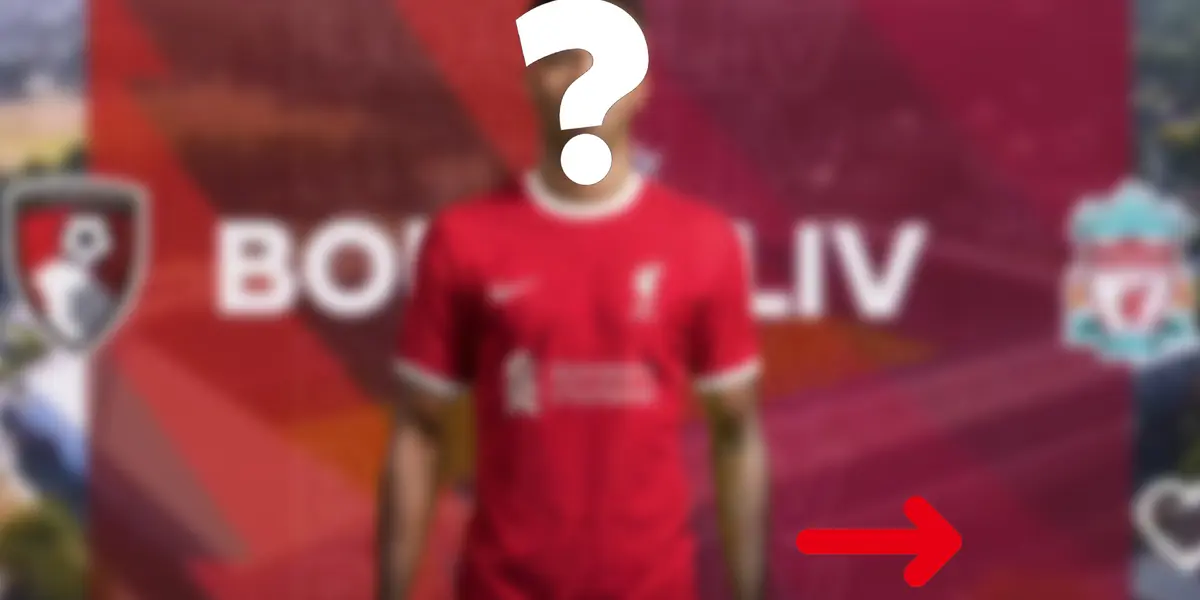 An unknown Liverpool player