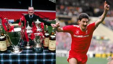 Bob Paisley and Ian Rush.