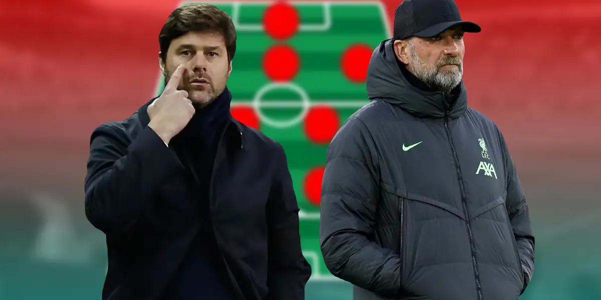  Pochettino serious and Klopp worried