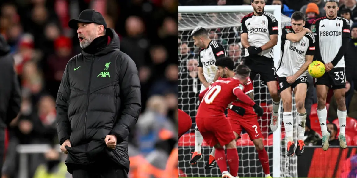 t was a tough first half for Liverpool in the first leg of their League Cup semi-final